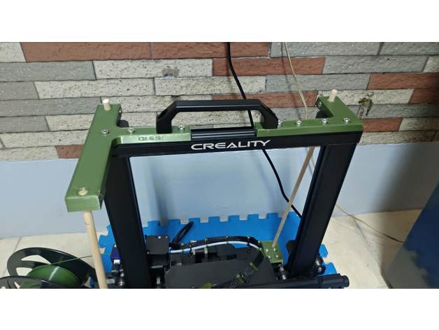 créalité cr 6 renforcée construction stabilité Composants tienyuheng 3D print model - Mito3D