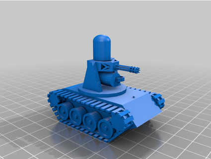 xm-88 anti-air tank v2 sonn0853 3d print model - Mito3D