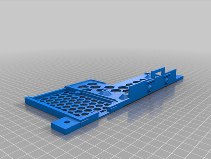 mnt68676 lcd control board pi3 mountable tray pdapice 3d print model - Mito3D