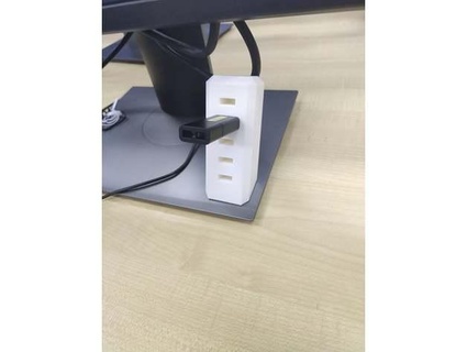 chiavetta USB titolare supporto magnete fessura base chunhou 3d print model - Mito3D