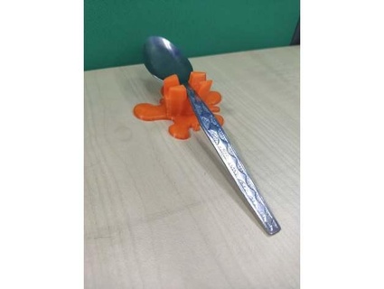 simple spoon holder chunhou 3d print model - Mito3D