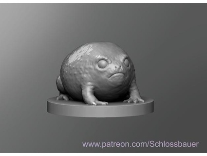 çöl yağmur kurbağa schlossbauer 3d print model - Mito3D