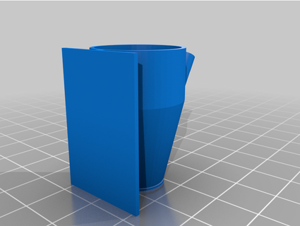 paasche airbrush cup cap goatfarmer11 3d print model - Mito3D