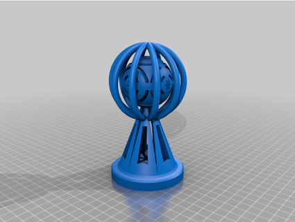 mente soffiaggio sfera thekazush 3d print model - Mito3D