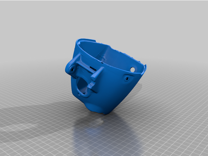 honda express headlight bucket gator7656 3d print model - Mito3D