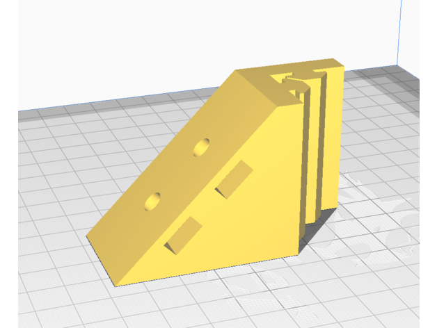 üst monte açılı biriktirmek binmek mitchamccaskill 3D print model - Mito3D