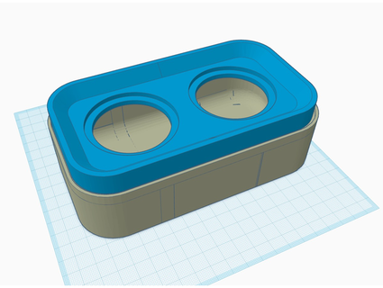 nespresso vertuo pod refill tray riskofpv 3d print model - Mito3D
