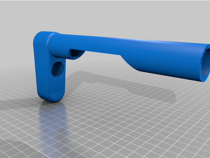 sanlaki sleek body 8 inch pipe finlessbob 3d print model - Mito3D