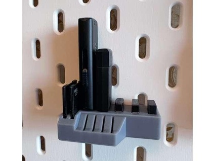 Ikea sk dis USB sd titulaire soutien reine 3d print model - Mito3D
