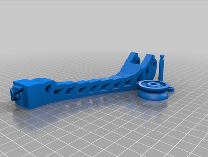 ender 3 filament guider roue remix kaseyh23 3d print model - Mito3D