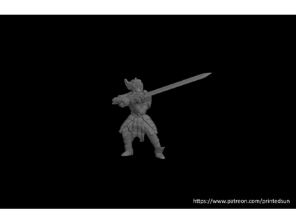 knight pack printedsun 3d print model - Mito3D