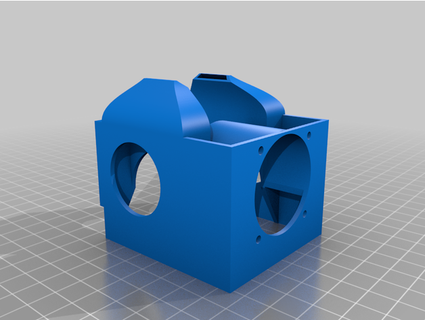 doble enfriamiento anycubic mega s recogido 3d print model - Mito3D