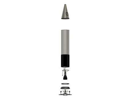 1 100 Jupiter missile semi solid géocolomb 3d print model - Mito3D