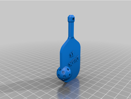 pickleball Imbrogliare attrezzature amici monk 3d print model - Mito3D