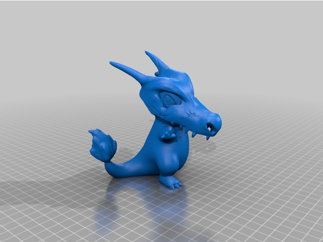 traurig charmander Leodiome 3D print model - Mito3D