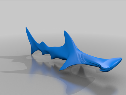 modelé marteau requin jjsrs 3d print model - Mito3D