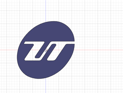 uair logo 1mm alexpaper 3d print model - Mito3D