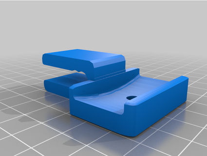logitech c170 bed handle mount juli25 3d print model - Mito3D