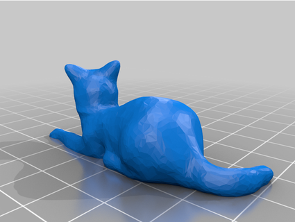 1 9 lying cat priamcostumes 3d print model - Mito3D