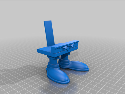 sünger Kulp destek bob Rikalı 3d print model - Mito3D