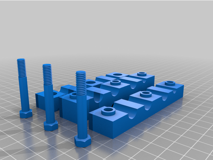 stackable coax spacers n5tjd 3d print model - Mito3D