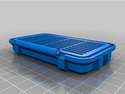 cr2023 bateria caixa rótulo dandcnc 3d print model - Mito3D