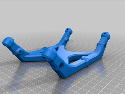 Filament Spule Walze Dual Achse Maßstabsmodelldruckerei 3d print model - Mito3D
