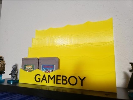 gameboy cartridge display ujimin 3d print model - Mito3D