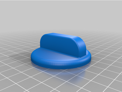 forno botão abdômen 3d print model - Mito3D