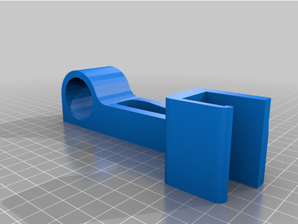 halterung filamenthalter mit cuscinetti sfera anycubic vyper muetze303 3d print model - Mito3D