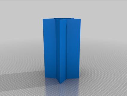 Star Vase moin757a 3d print model - Mito3D