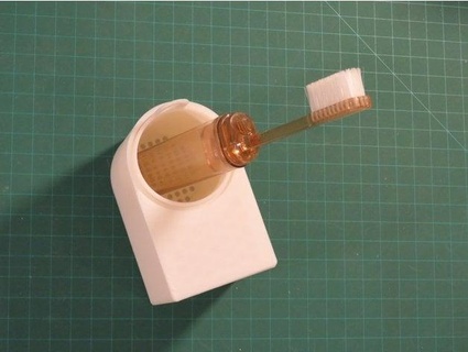 toothbrush storage sterilzer texasbelle 3d print model - Mito3D