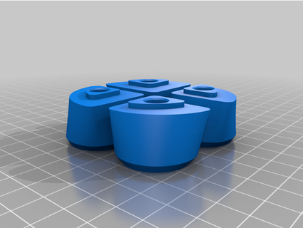 ikea odger booster feet saeraphin 3d print model - Mito3D