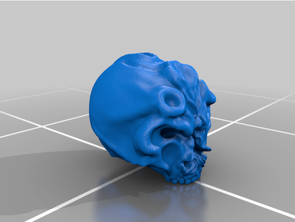 skulls riconeid 3d print model - Mito3D
