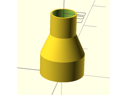 us eu tubo adattatore felipebalbi 3d print model - Mito3D