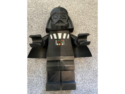 gigante darth Vader Lego suporte papel banheiro remixar haitonno 3d print model - Mito3D