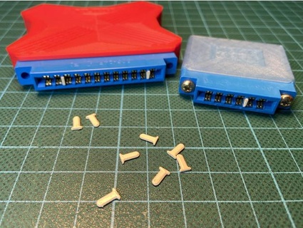Beira conector chaveamento inserir c64 utilizador porta cortar 3d print model - Mito3D