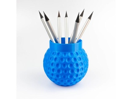 golf Balle stylo titulaire soutien toma3d 3d print model - Mito3D