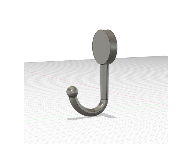 simple hook yeon dev 3D print model - Mito3D
