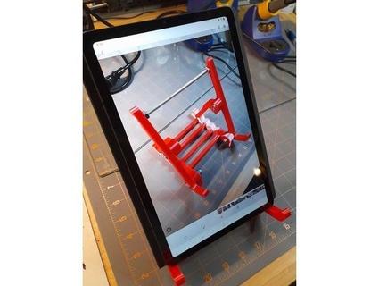 Tablette Stand Remix kfj 3d print model - Mito3D