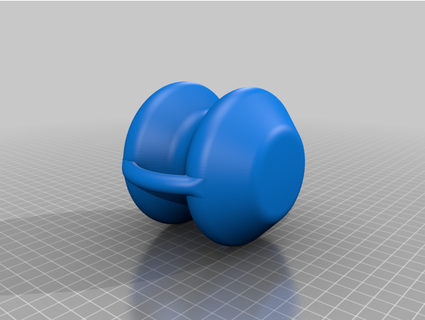 dalga çanak kolları johnkh 3d print model - Mito3D