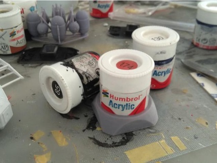 humbrol paint base mota3dhalot 3d print model - Mito3D