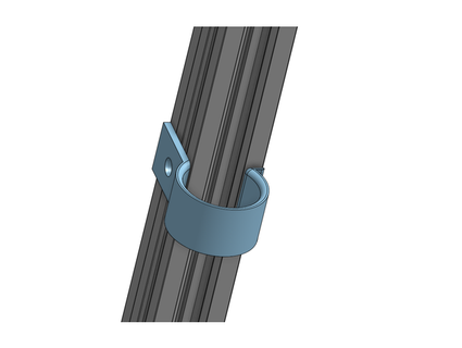 câble agrafe 2020 profil hansvanlin 3d print model - Mito3D