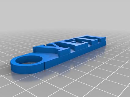 Anhänger koda Yeti chlebicekk 3d print model - Mito3D