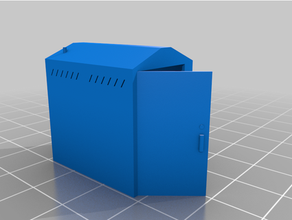 Portapotty ho Rahmen 1 87 realnuf 3d print model - Mito3D
