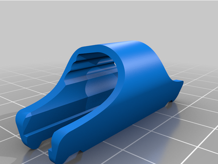 zangão conduziu faixa suporte 12mm carbono tubo Evonoah 3d print model - Mito3D