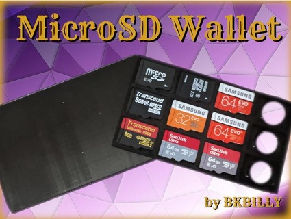 microsd tarjeta billetera Cerraduras sitio bbbilly 3d print model - Mito3D