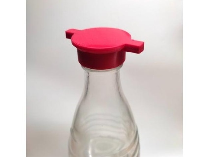 sodastream crystal bottle cap modified fredericm 3d print model - Mito3D