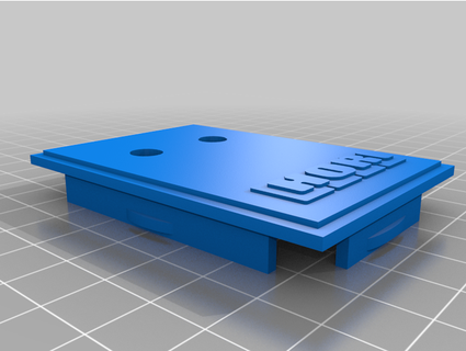 sega saturn hori fighting stick panel insert - goodwinsplace 3d print model - Mito3D