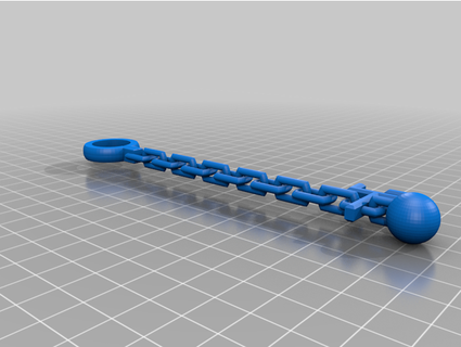 catena chiave locke Proprio mano 3d print model - Mito3D